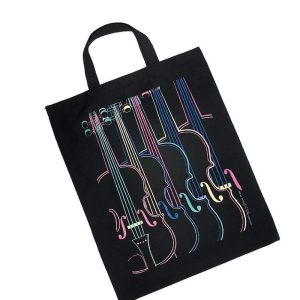 XL Boodschappentas Felgekleurde Violen