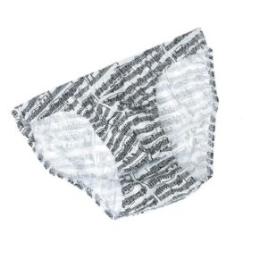 Slipje met bladmuziek maat XL