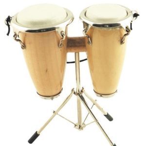 Kerstversiering dubbele conga naturel