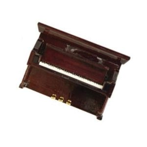 Magneet piano kastanjebruin