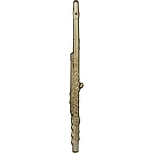 Acryl magneet dwarsfluit 19 cm