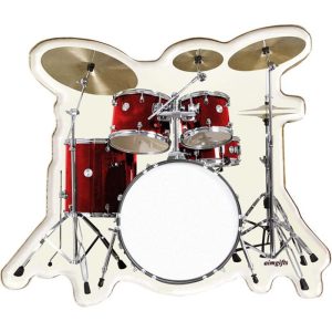 Acryl magneet drumstel 5 cm