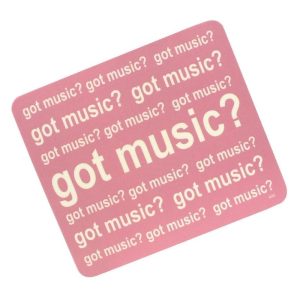 Muismat 'Got Music' roze