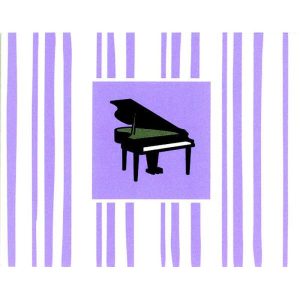 Wenskaarten Petite Piano
