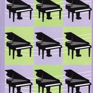 Wenskaarten Music Squares