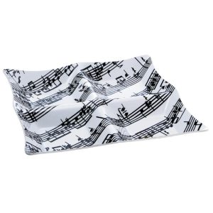 Dienblad met 4 vakken, met bladmuziek