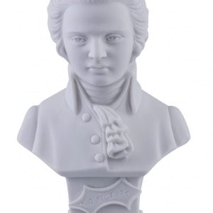 Albast borstbeeld Wolfgang Amadeus Mozart
