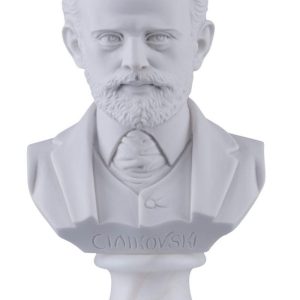 Albast borstbeeld Pyotr Ilyich Tsjaikovski