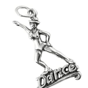 Zilveren hanger 'Dance'