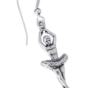 Zilveren oorbellen Balletdanseres