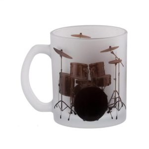 Theeglas (mat, 300 ml) met drums