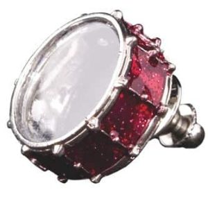 Speldje Snare Drum 3-D, rood