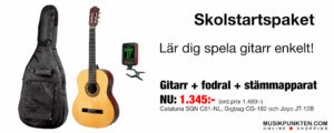 Musikpunkten.com Skolstartspaket gitarr