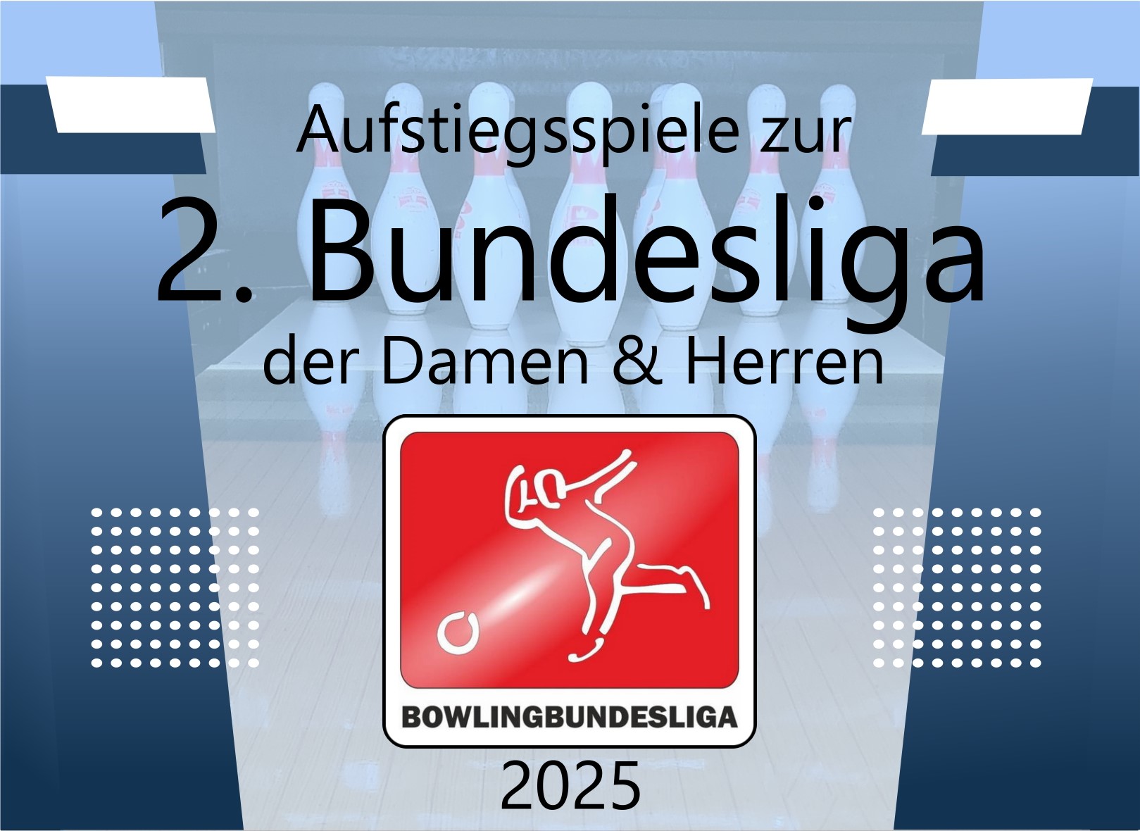 Aufstiegsspiele in die 2. Bundesliga Damen & Herren