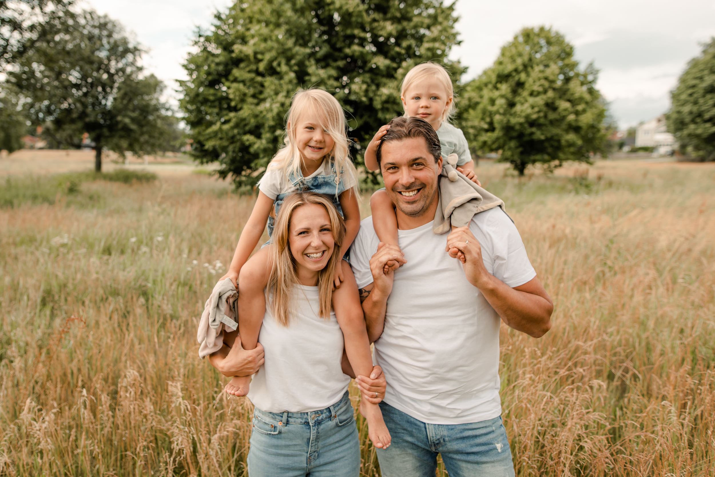 Familjefotografering utomhus