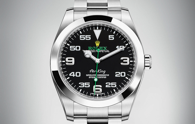 Rolex Air-King - den der deler vandene