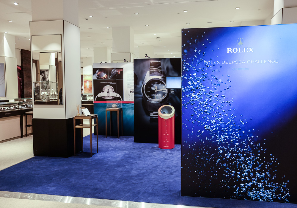 Rolex udstilling - med både facts og ure