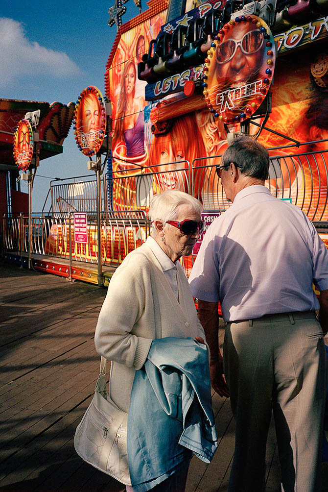 Couple in Blackpool