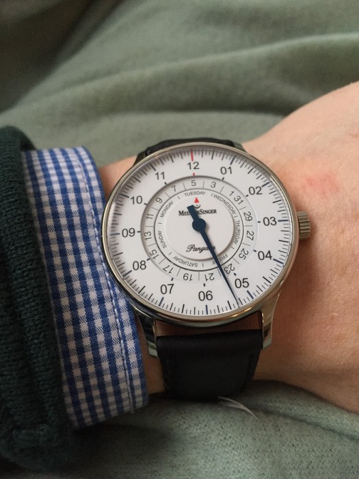 Daniel Brink med Meistersinger Pangaea Day Date 40mm