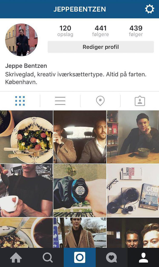 Jeppe er på Instagram. Følg ham. 