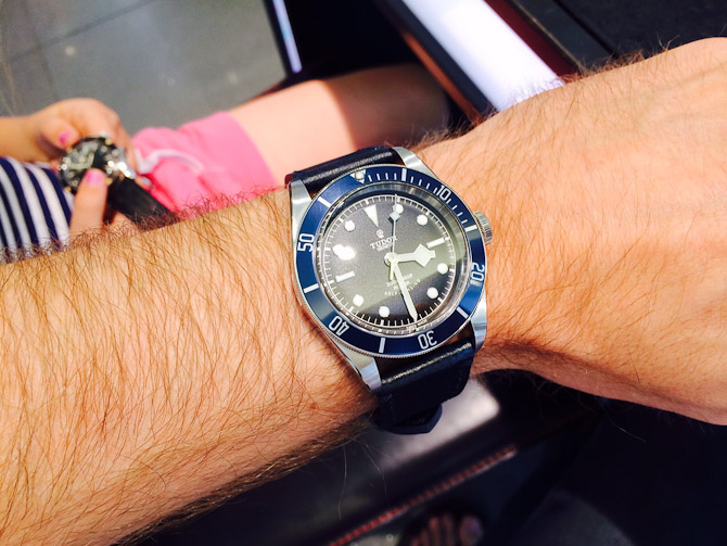 Tudor Black Bay Blue anno 2014 fra Johnny 