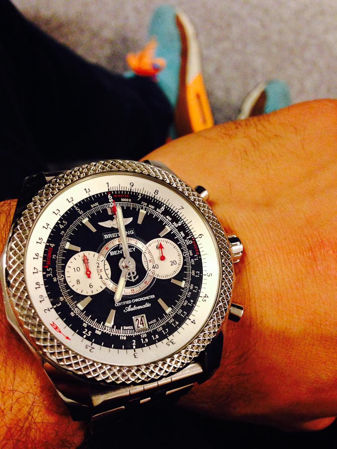 Martin C med Breitling 