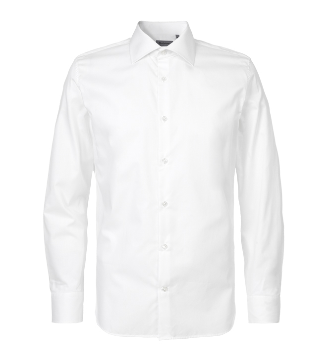 Dikkedar-fri hvid skjorte