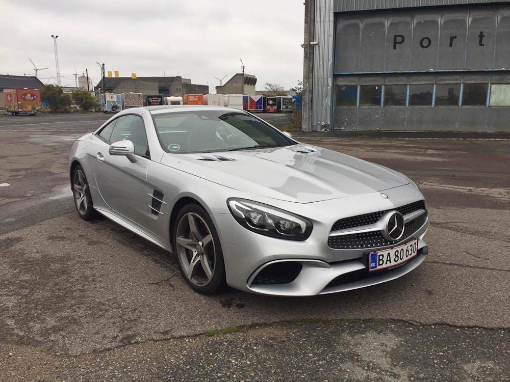 Her er den så - Mercedes SL 500 anno 2016