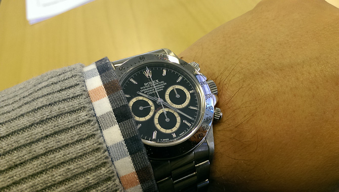 Morten Klitgaard goes Daytona ref. 16520