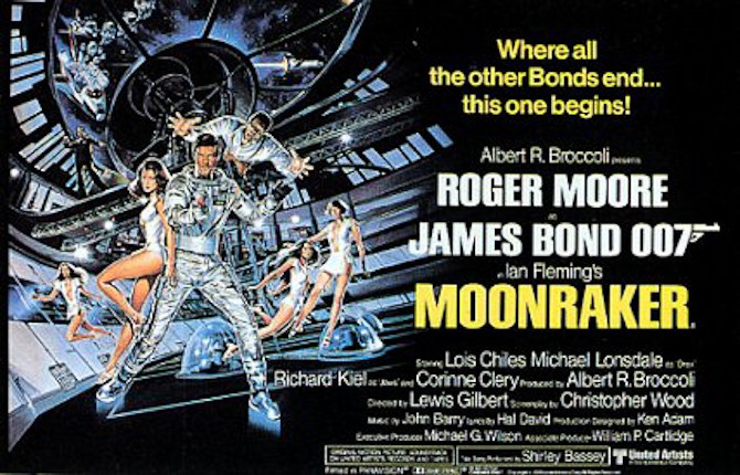 Bond goes Moonraker