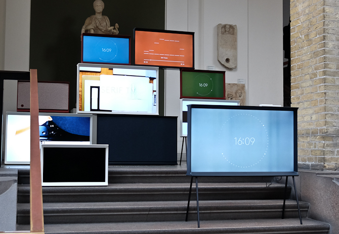 Flot, elektronisk-interiør setup