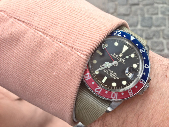 En vintage GMT'er blev spottet 