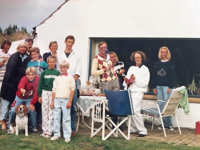 Viholm fandt et foto fra sidste sommer. Sådan cirka. 