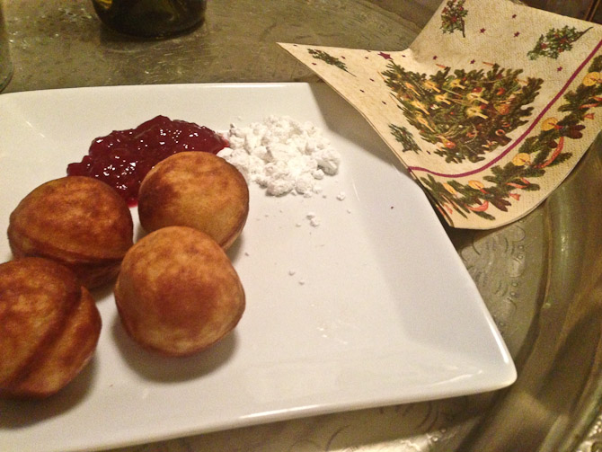 Simple æbleskiver vinder hver gang. 