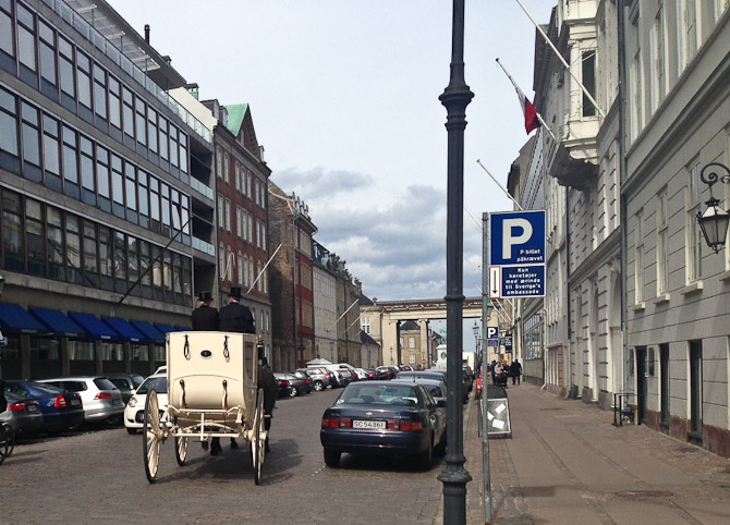 Den gamle vogn blev rullet ud 