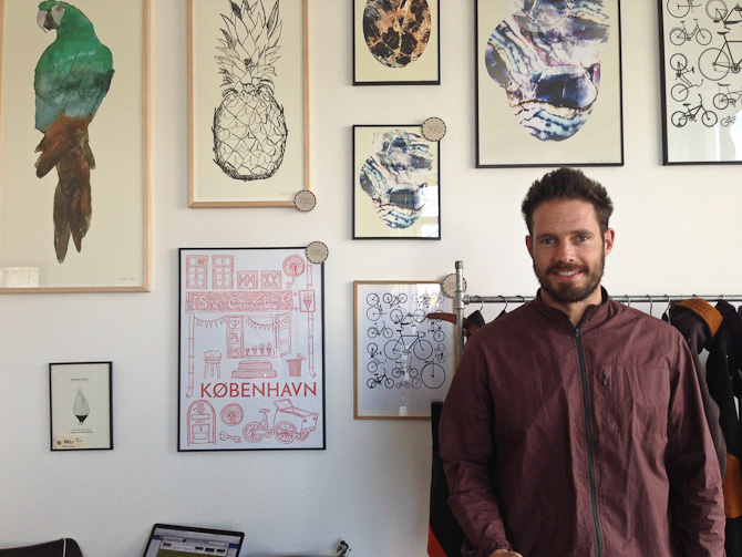Anders Forup fremviste sin butik