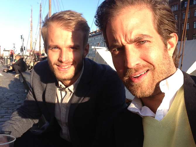 Fætter moment i Nyhavn