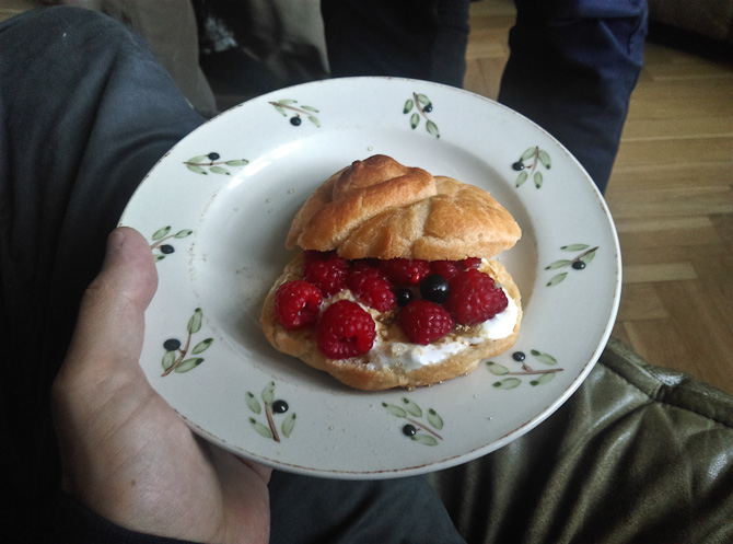 Vi blev budt på vandbakkelser