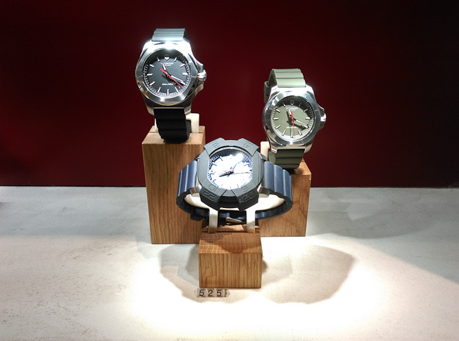 Victorinox på display i deres flagship biks
