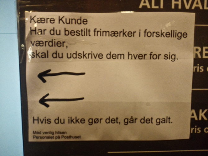 Hvad med bare at få fikset apparatet? 