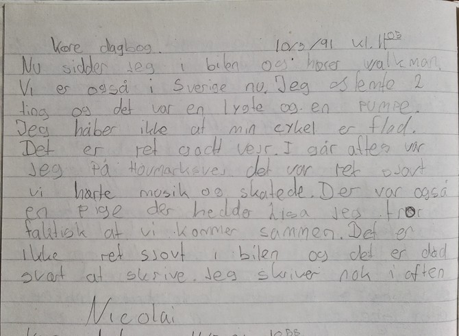 For et par årtier siden