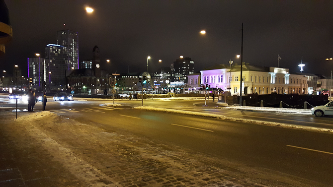 Malmö by night