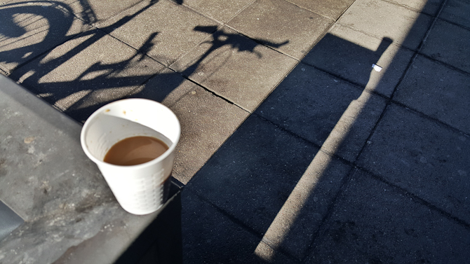 Kaffe, skygge og solskin 