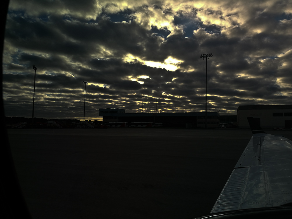 Take-off himmel