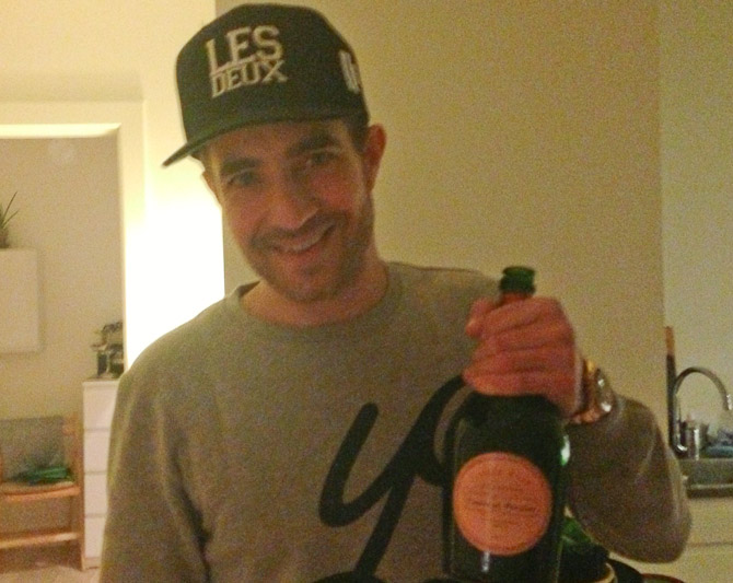 Særdeles casual efter fysisk arbejde? Sørme så. Og en gammel kending dukkede op - Laurent-Perrier Rosé!