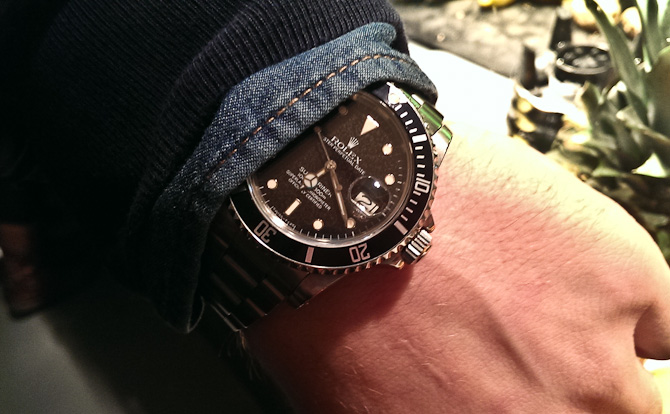 Rolex og denim 