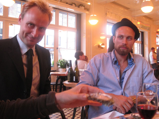 Gregersen og Rasmussen på The Standard Grill
