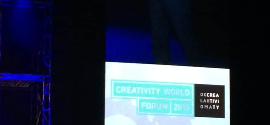 MyMachine going main stage at the Creativity World Forum 2015