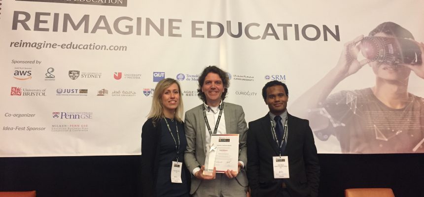 MyMachine Awarded Presence Learning Gold Winner 2018 at Reimagine Education in USA