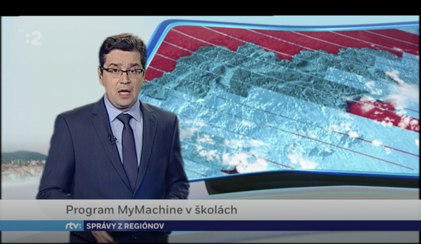 MyMachine Slovakia on national television